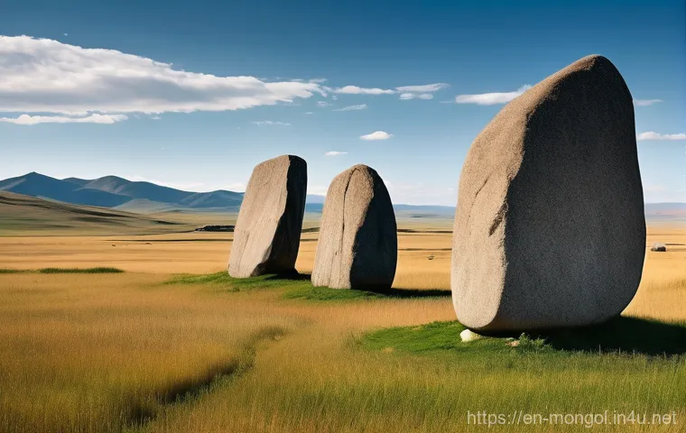 몽골의 주요 기념비 - **An serene and vibrant image of Erdene Zuu Monastery in Karakorum, Mongolia.** The ancient monaster...